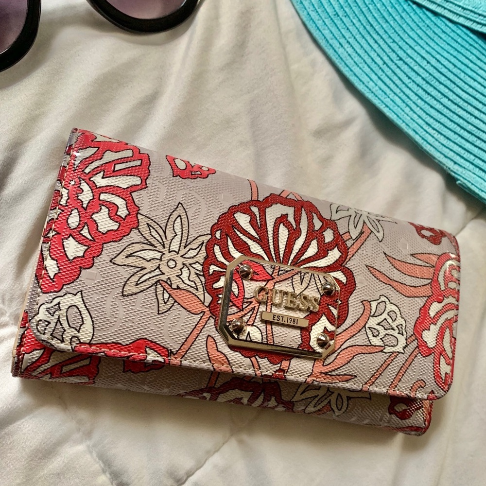 Guess Floral Wallet